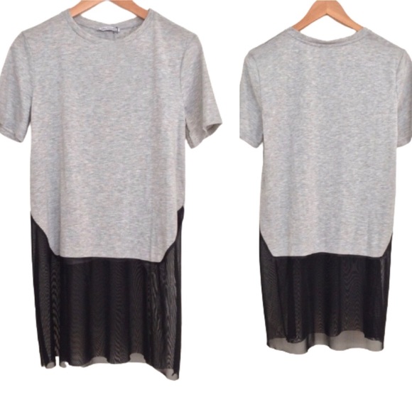 Zara Tops - Zara | Trufuluc Mesh T-shirt Tunic